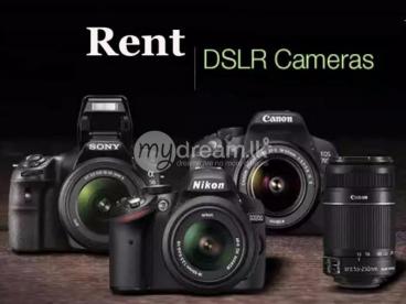 DSLR Cameras For Rent / Hire
