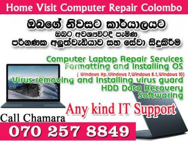 Home Visit Computer Laptop Repair Colombo