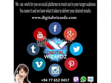 Social media marketing sri lanka By Digital Wizardz