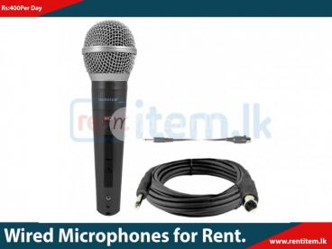 Wire Microphone Rent