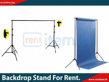 **Backdrop Stand for Rent**