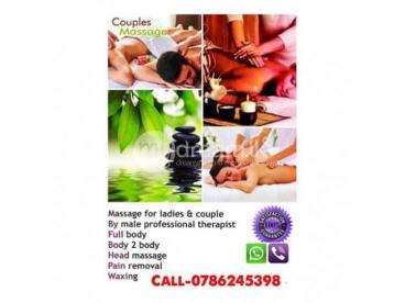 Massage for ladies and couples