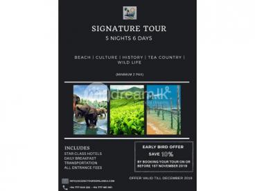 Signature Tour – 5 Nights 6 Days – Scenic Tours Sri Lanka