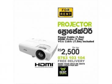 Projectors for rent Sri Lanka.