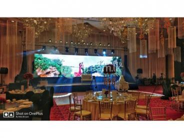 LED Video screen and live streaming