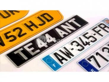 Vehicle Number Plates, Digital Printing