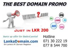 Domain Name Promos