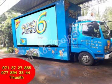 Digital LED Advertising mobile promotion video Display Screen Trucks Sri Lanka colombo