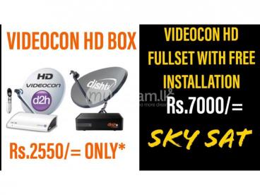 Videocon HD & Dish Tv NXT HD Connections Colombo & Gampaha Services.