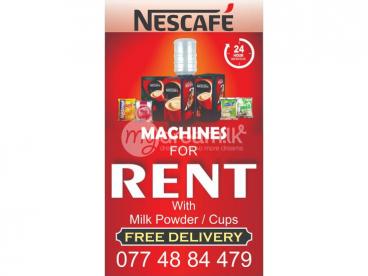 NESCAFE MACHINES FOR RENT