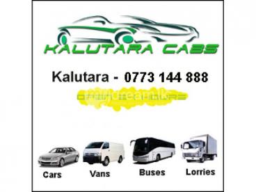 KALUTARA CABS & TOURS - 0773 144 888