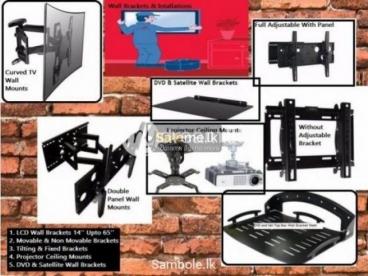 LED & Projector DVD Wall Brackets & Installation Service