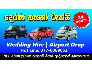 Bangadeniya taxi service 0776069053