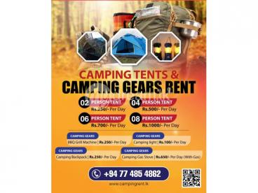 Camping Tents Rent in Colombo