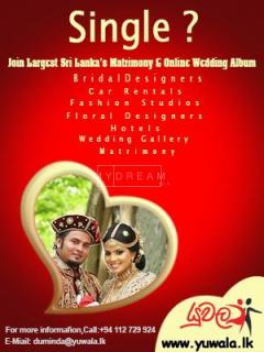 Sri Lanka's Number One Wedding Album and Match Making Site